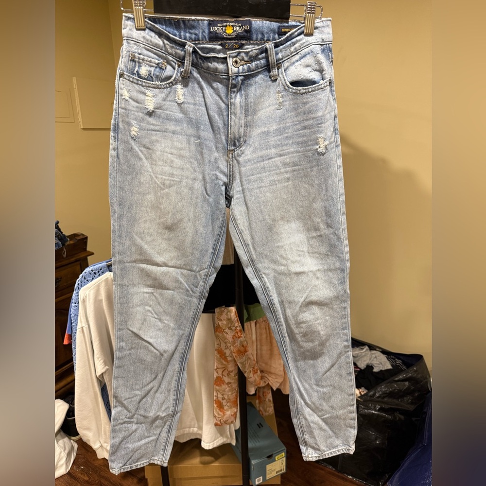 Lucky Jean Bridget Distressed Jeans
